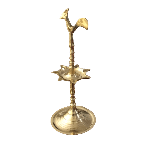 Traditional Sri Lankan Brass Oil Lamp (Pahana)